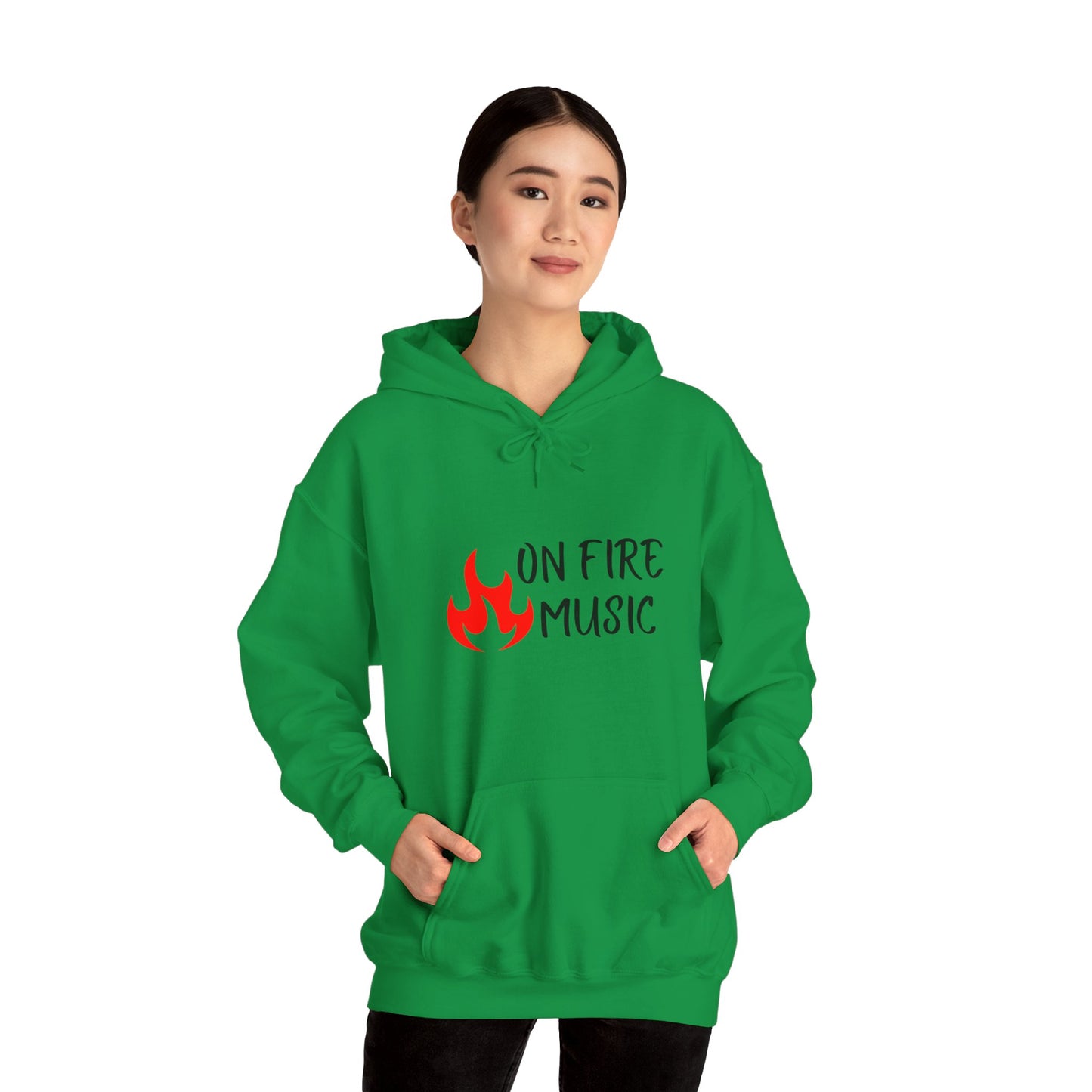 On Fire Music Hoodie