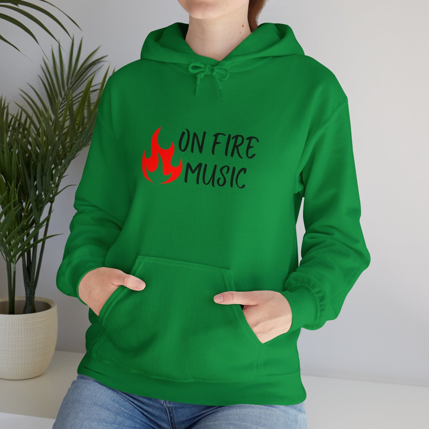 On Fire Music Hoodie