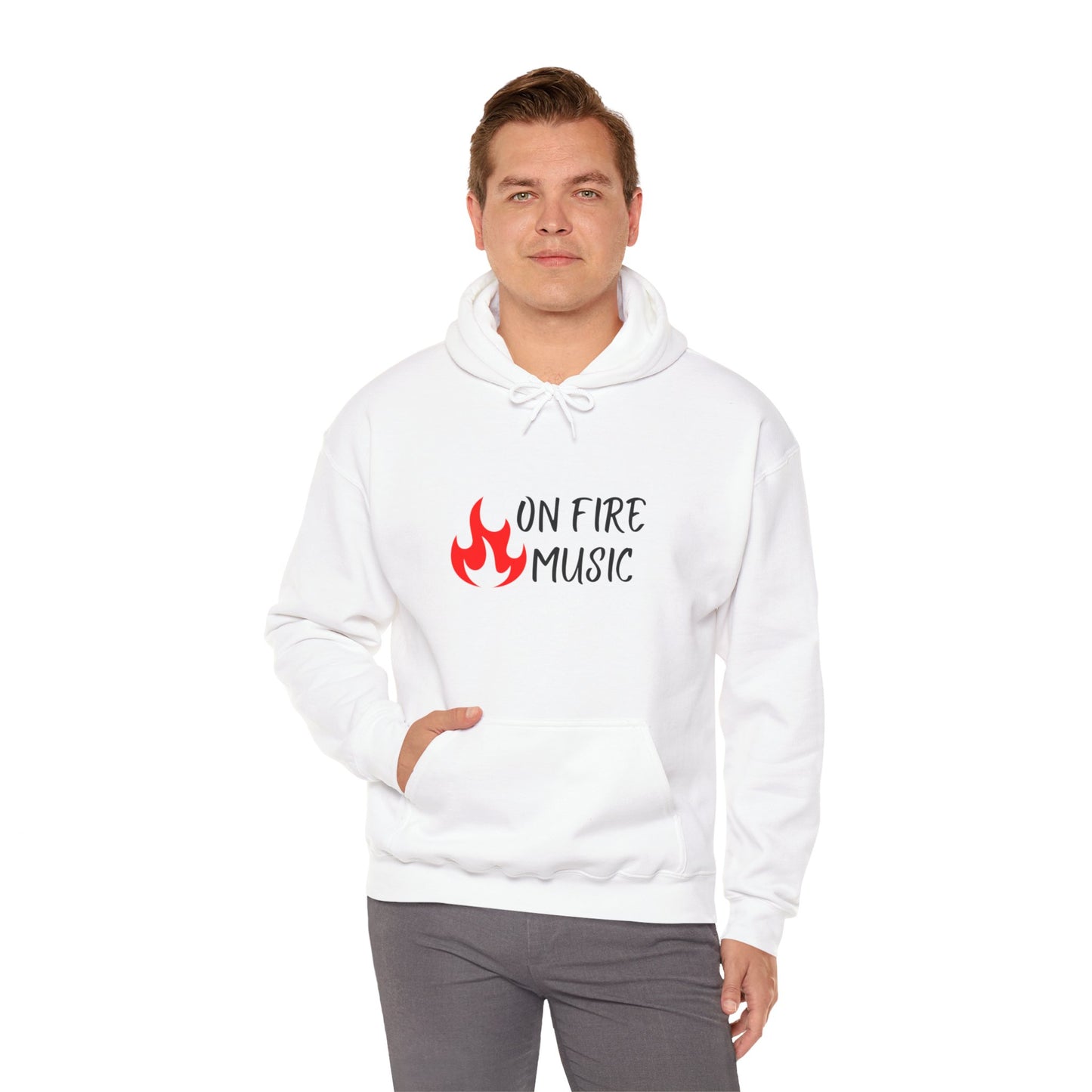 On Fire Music Hoodie