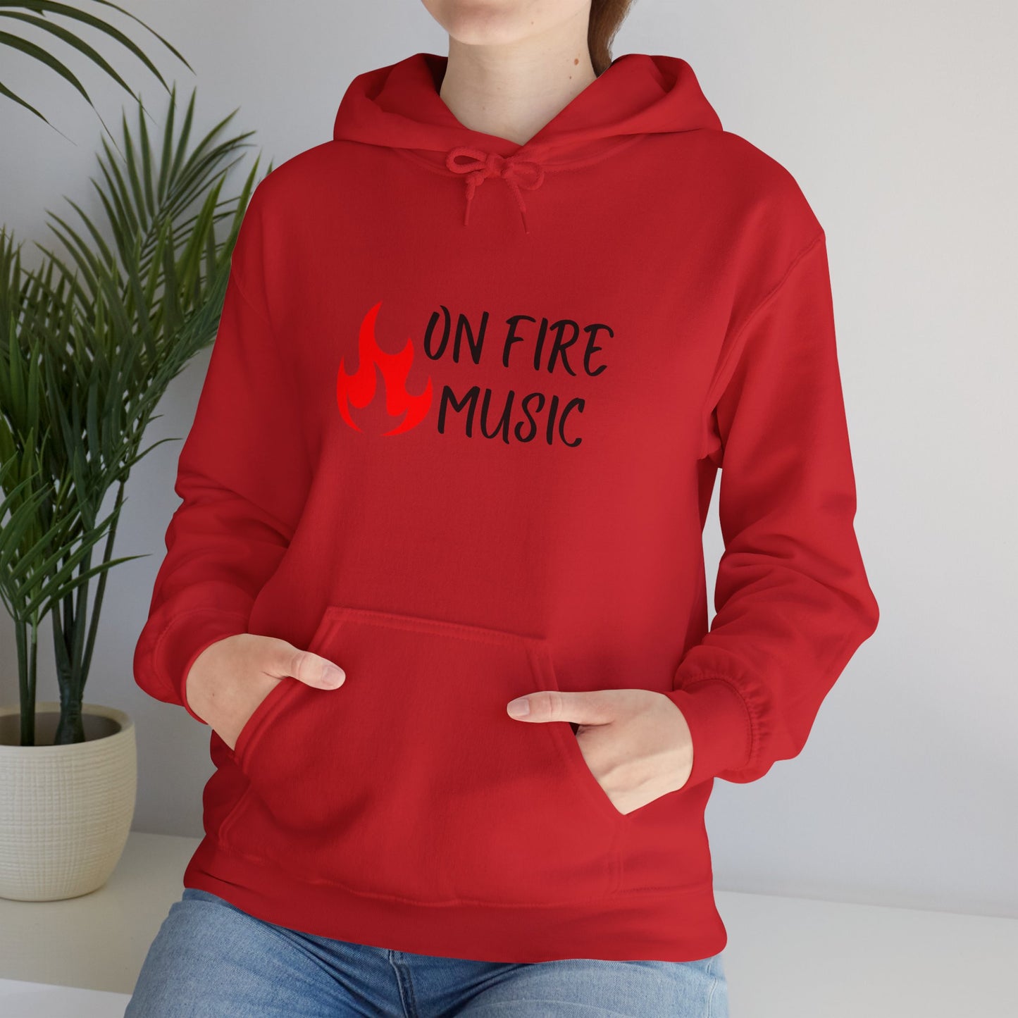 On Fire Music Hoodie