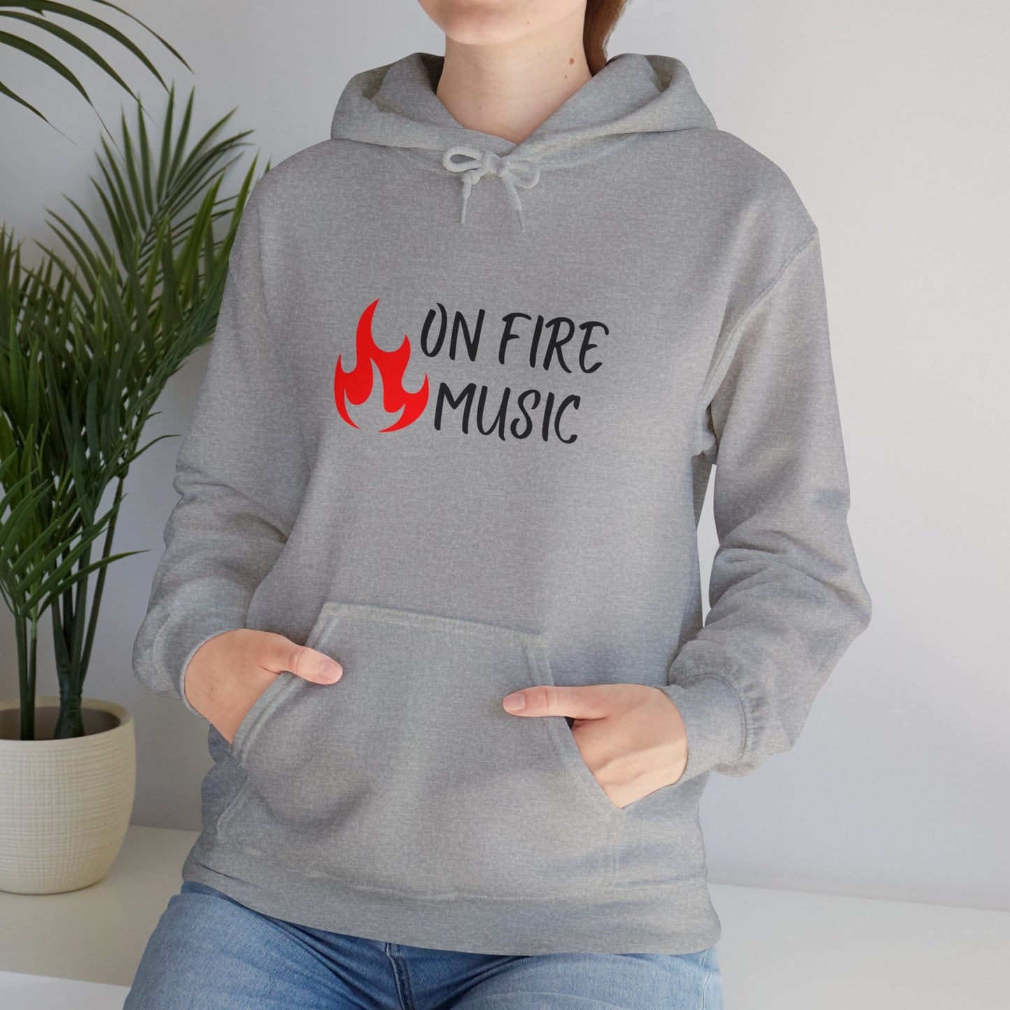 On Fire Music Hoodie