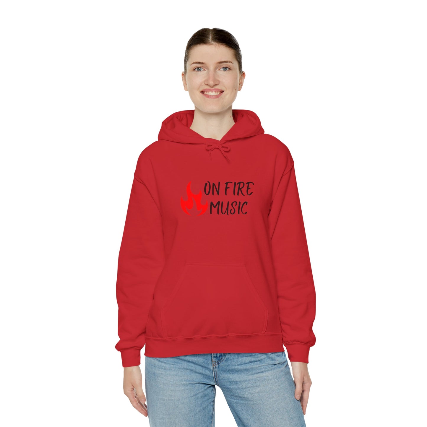 On Fire Music Hoodie