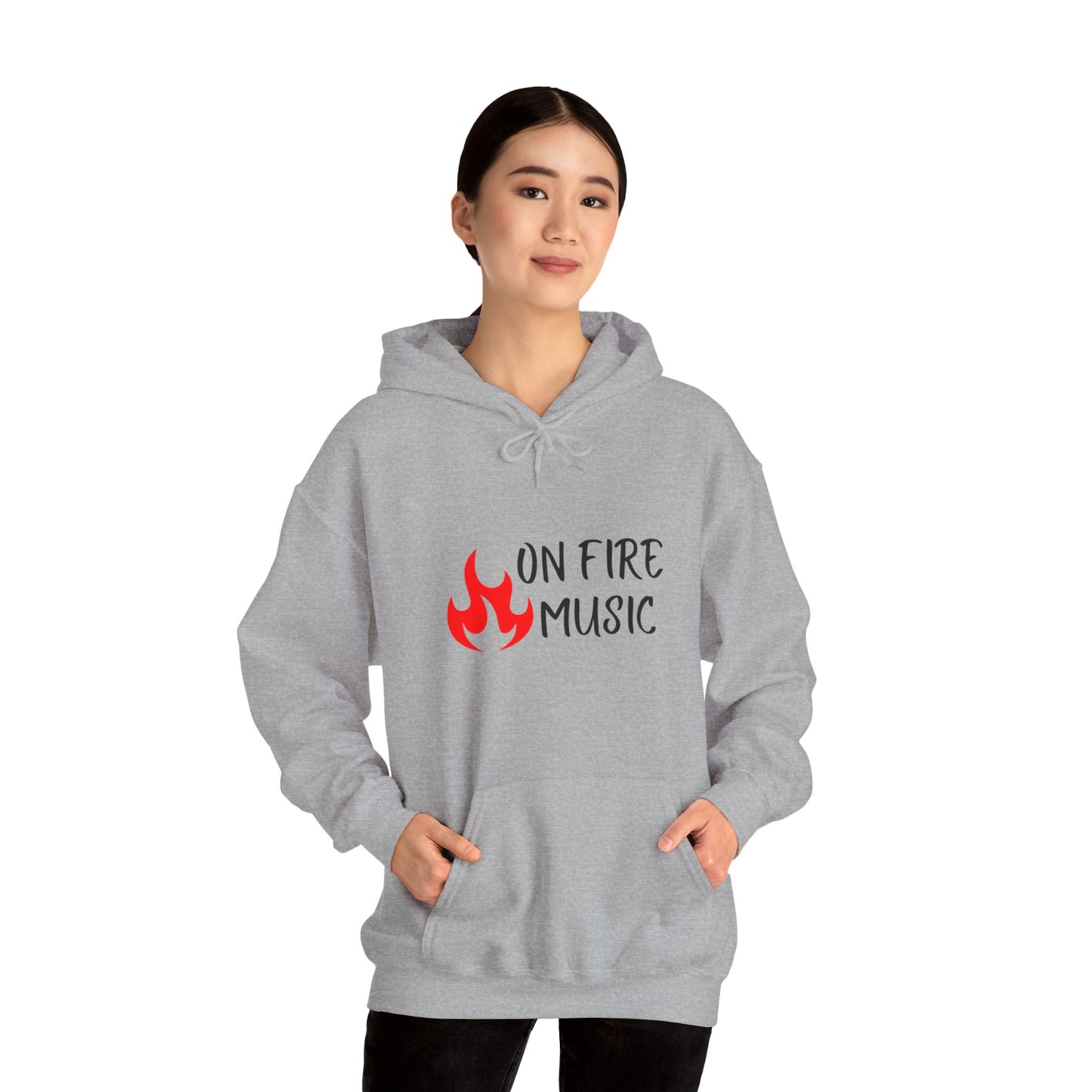 On Fire Music Hoodie