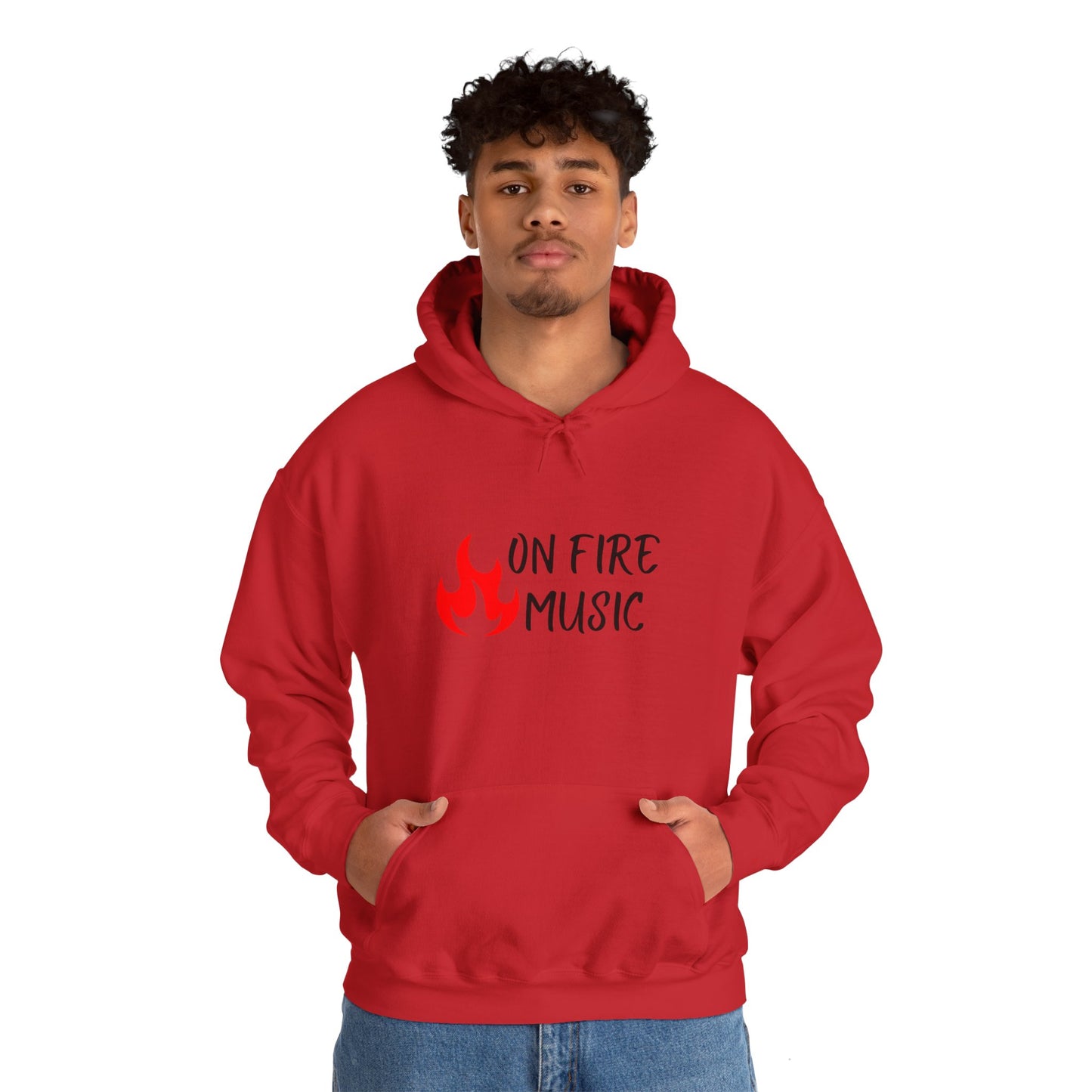 On Fire Music Hoodie