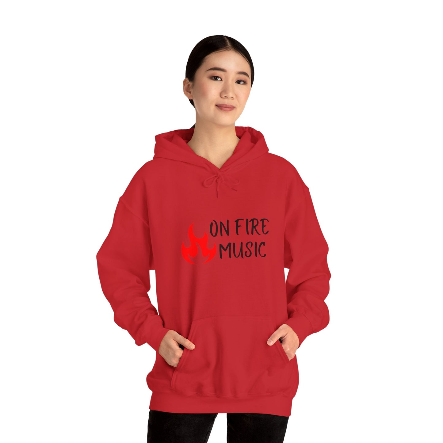 On Fire Music Hoodie