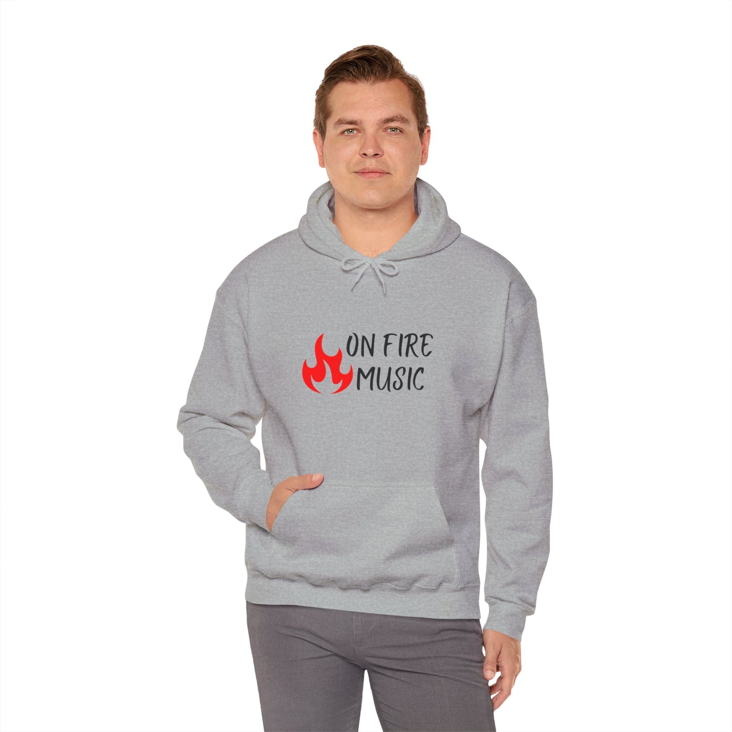 On Fire Music Hoodie