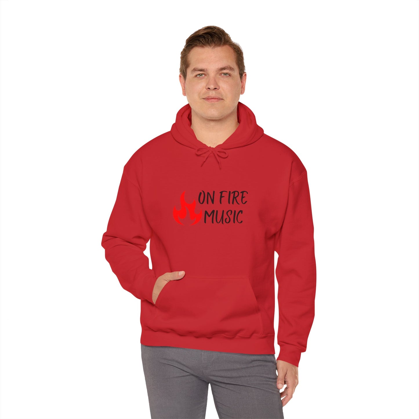 On Fire Music Hoodie