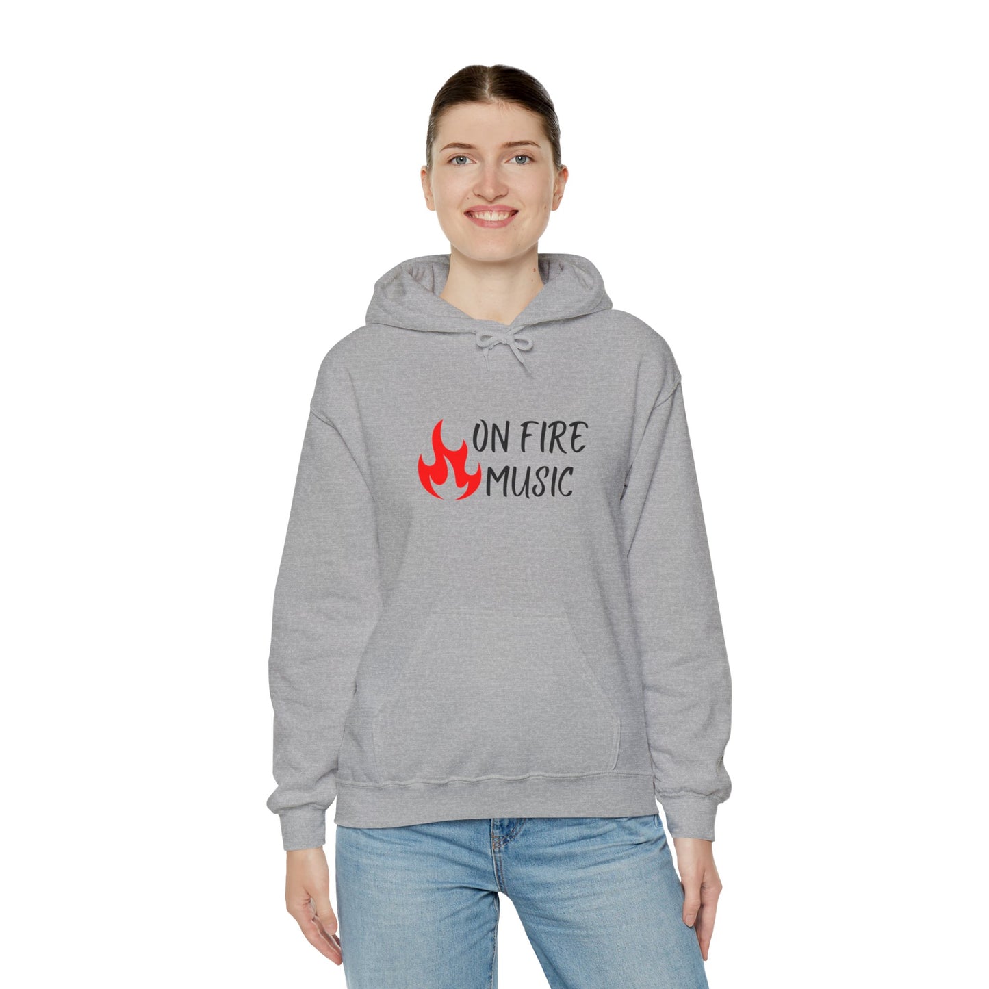 On Fire Music Hoodie