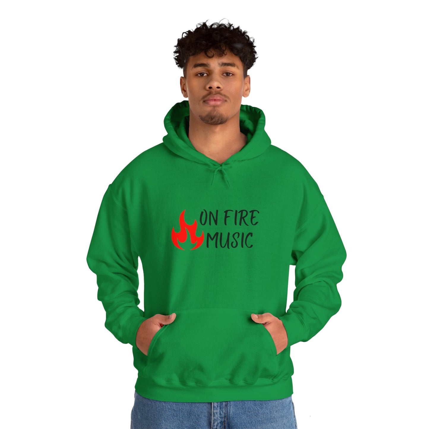 On Fire Music Hoodie