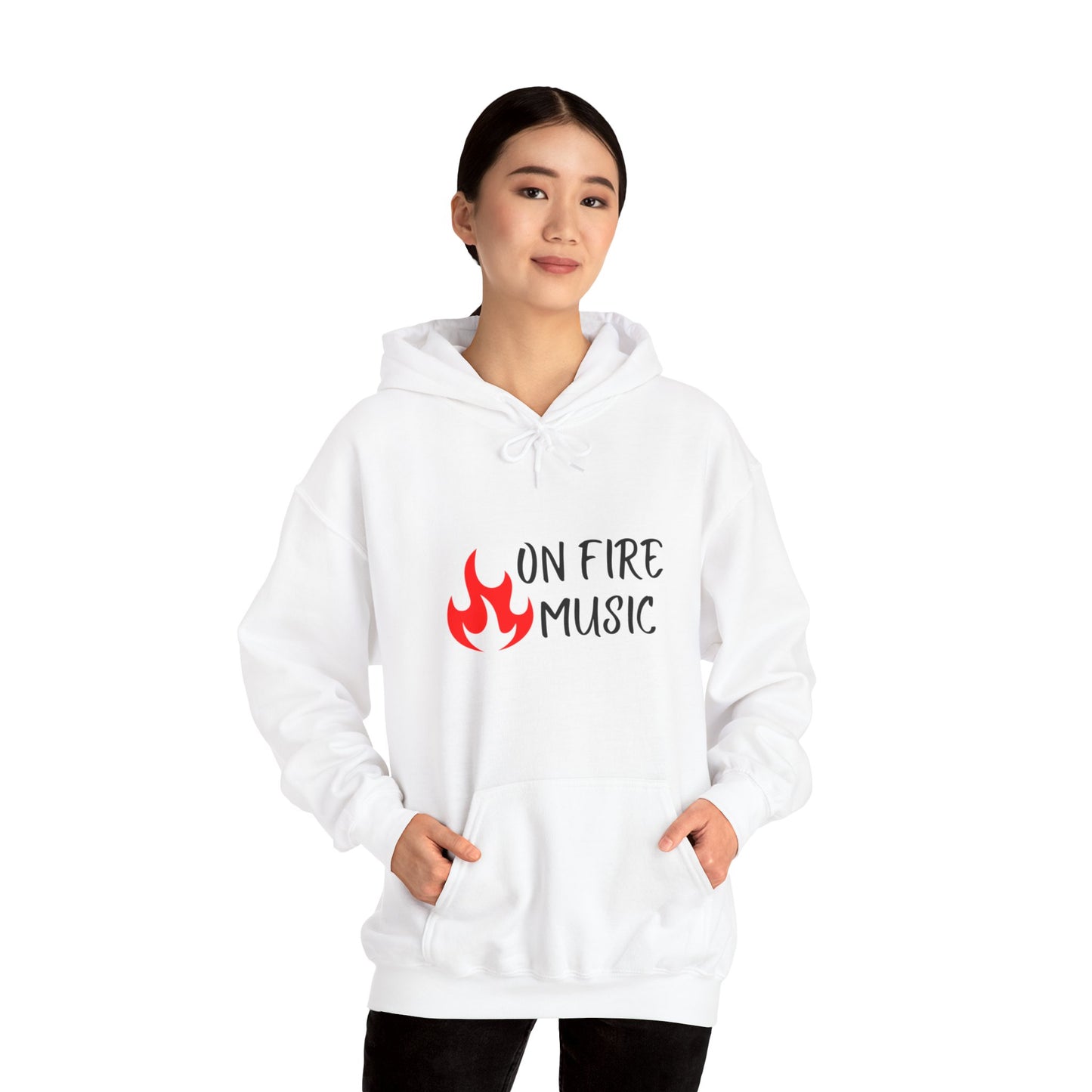 On Fire Music Hoodie