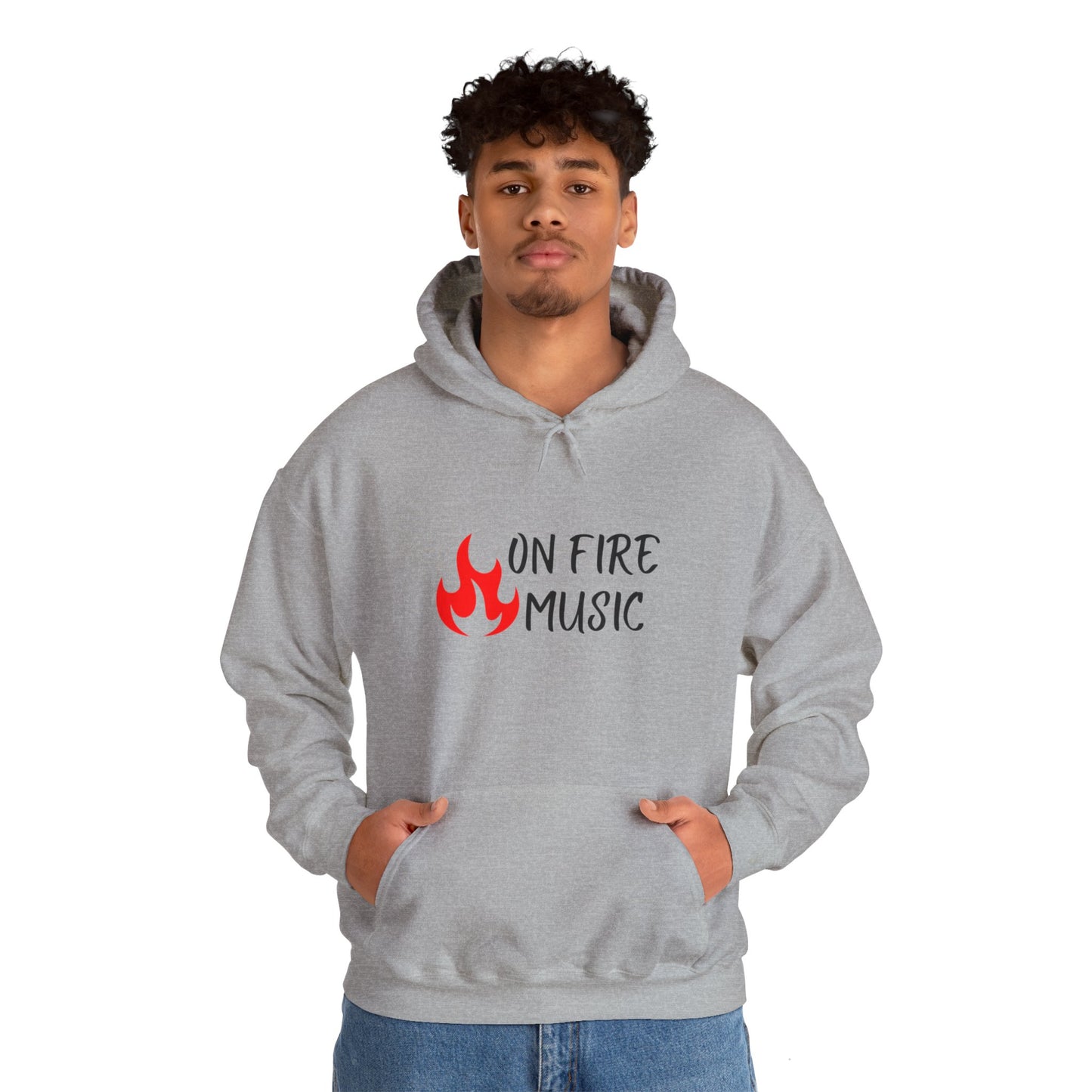 On Fire Music Hoodie